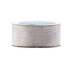 Fita Metalizada Luli 25mm Rolo com 10 Metros