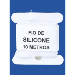 Fio de Silicone Costuratex 0,6mm 5 Rolos com 10 Metros
