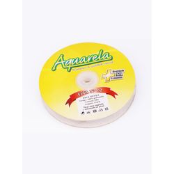 Fita de Cetim Dupla Face 11mm CD02 Aquarela Rolo com 50 Metros