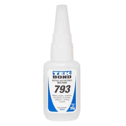 Adesivo Instantaneo Tek Bond Multiuso 793 20g