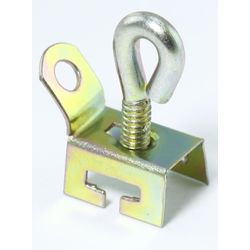 Terminal Pitao para trilho de Cortina de Metal 100un