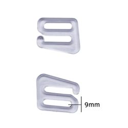 Gancho para Sutia Ritas 532 9mm Pacote com 100un