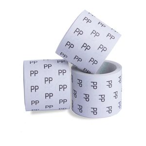 Etiqueta de Papel Adesiva para Roupa tamanho PP com 5 Rolos
