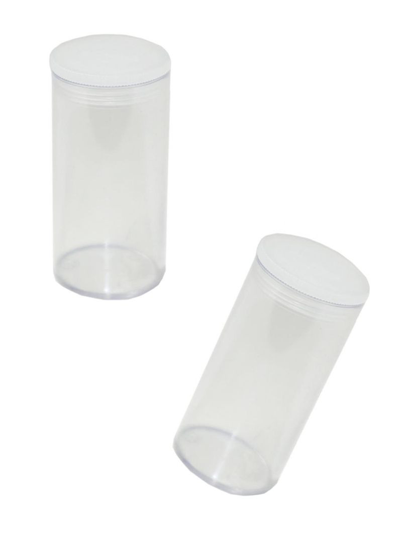 Pote Plástico J-23 TRANSP