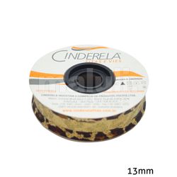 Vies de Lurex Cinderela 352A 13mm (estreito) Rolo com 20 Metros
