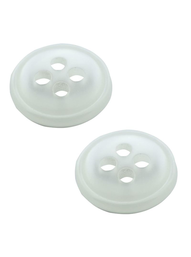 Botão de Camisa Corozita 1170 20 BRANCO