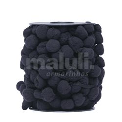 Fita Grelot Pompom 23mm Britannia 9044/1 Rolo com 10 Metros