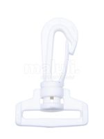 Mosquetao de Plastico 603/30 30mm Branco