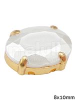 Chaton com Garra Oval BJS 8x10mm