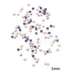 Strass de Base Reta 3mm C3 Pacote com 500un