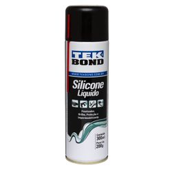 Silicone Liquido Aerosol Tek Bond Lata com 300ml