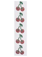 -Cartela de Strass de Cereja 0,8cm Luli ST-1 com 5un