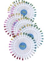 -Alfinete de Costura em Disco Colorido Luli