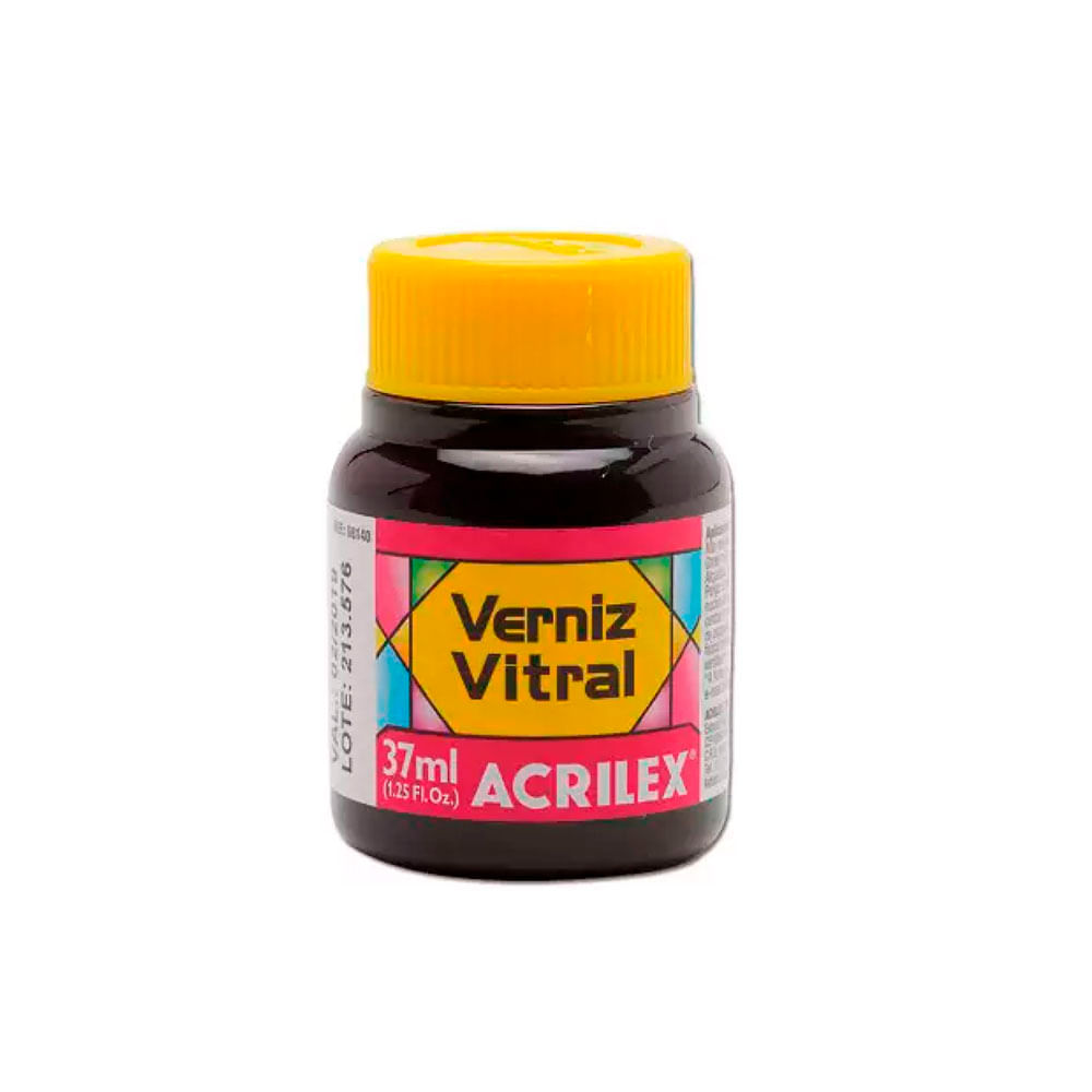 Verniz Vitral Acrilex 08140 ROSA
