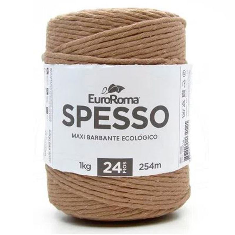 Barbante Spesso EuroRoma 24 Fios  bege