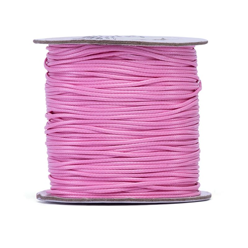 Cordao Encerado Luli 1mm  91M rosa