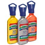 Tinta 3D Dimensional metalica