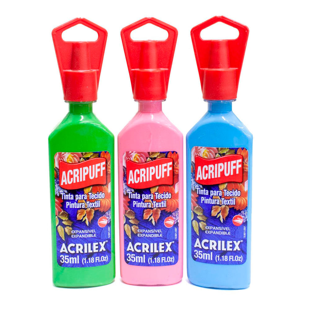 Tinta Tecido Acripuff Acrilex 35ml