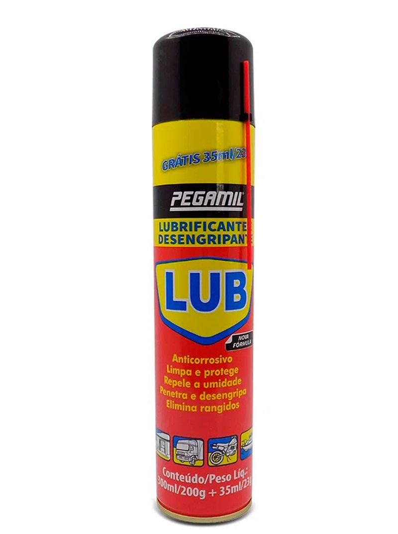 Lubrificante e Desengripante Lub Pegamil 335ml
