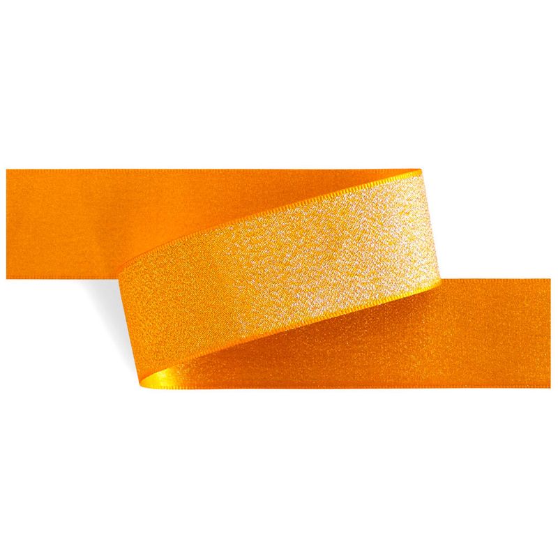 Fita de Cetim com Lurex 903M 22mm amarelo