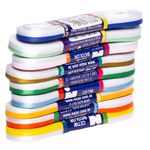 Fita de Cetim Bicolor Najar 7mm