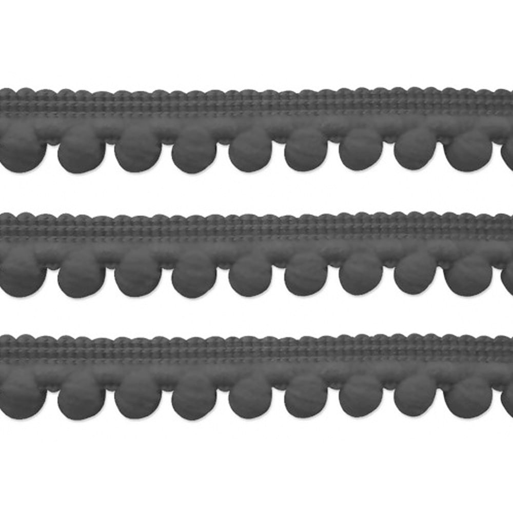 Pompom Mini Hak 13mm PRETO
