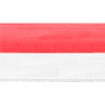 Fita de Cetim Bicolor Najar 22mm VERMELHO
