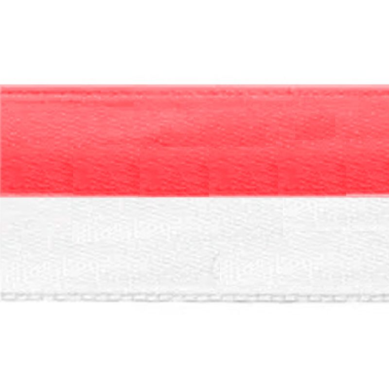 Fita de Cetim Bicolor Najar 22mm VERMELHO