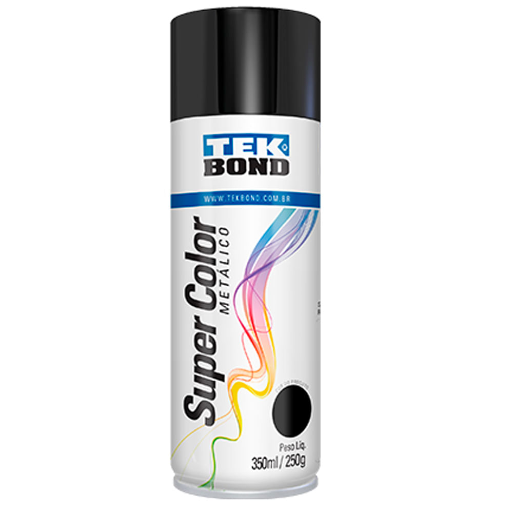 Tinta Aerosol Metalico PRETO