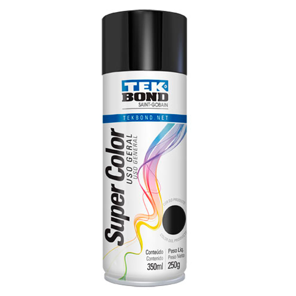 Tinta Aerosol Uso Geral PRETO