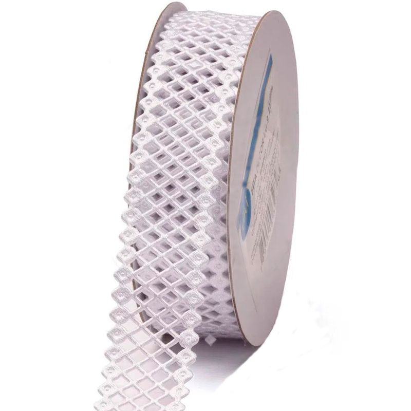 Fita Decorativa  LU-9 25mm branco