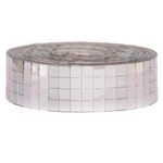 Fita de Espelhos Adesiva 10x10mm