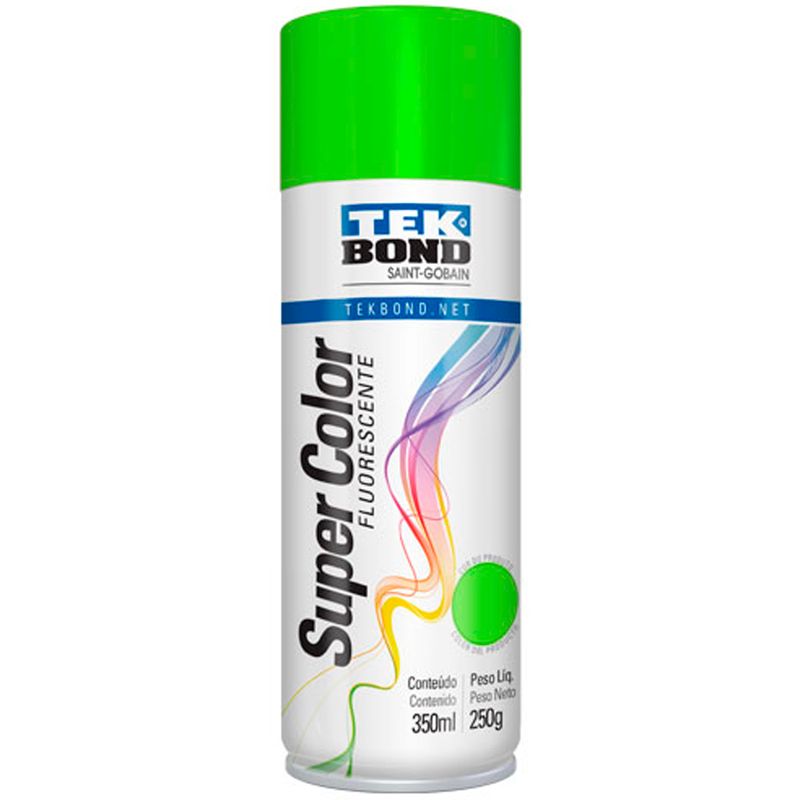 Tinta Aerosol Flourescente VERDE