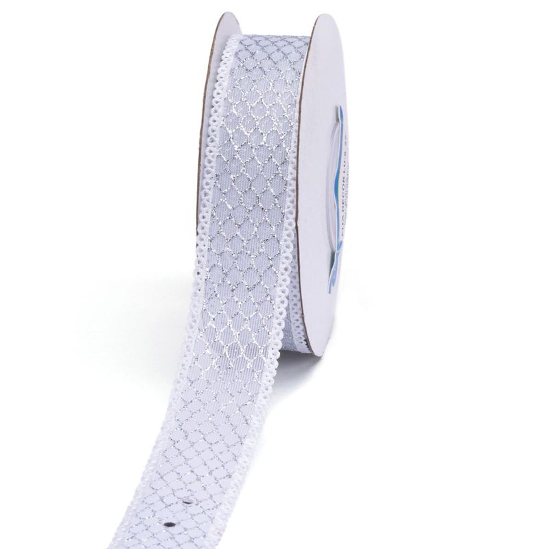 Fita Decorativa LU-6 25mm branco