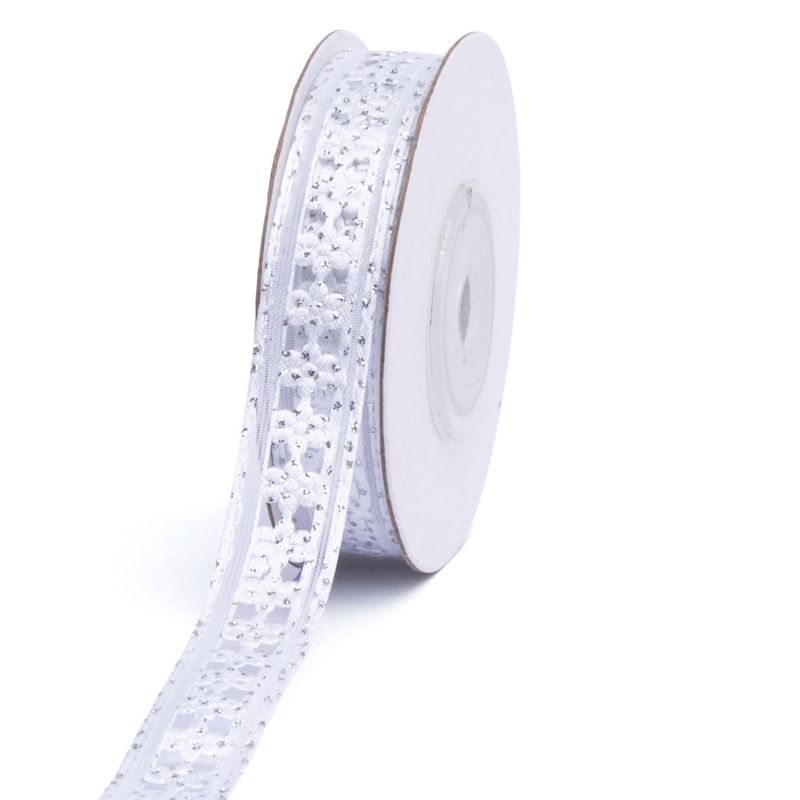 Fita Decorativa  LU-4 15mm branco