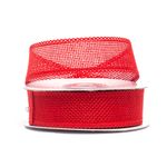 Fita Decorativa LU-27 25mm vermelho