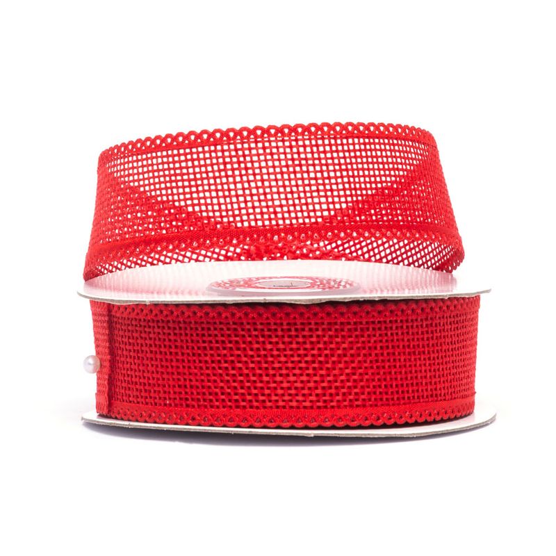 Fita Decorativa LU-27 25mm vermelho