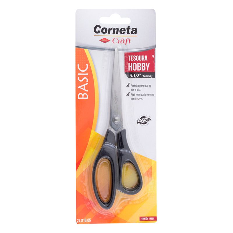Tesoura Corneta Basic 14,0cm