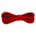 Elastico Roliço São Jose 15R 2,8mm 10M  vermelho