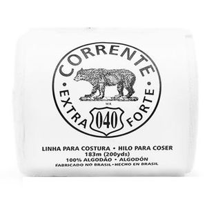 Linha de Costura Extra Forte Urso N° 040 - 0000 183 Metros