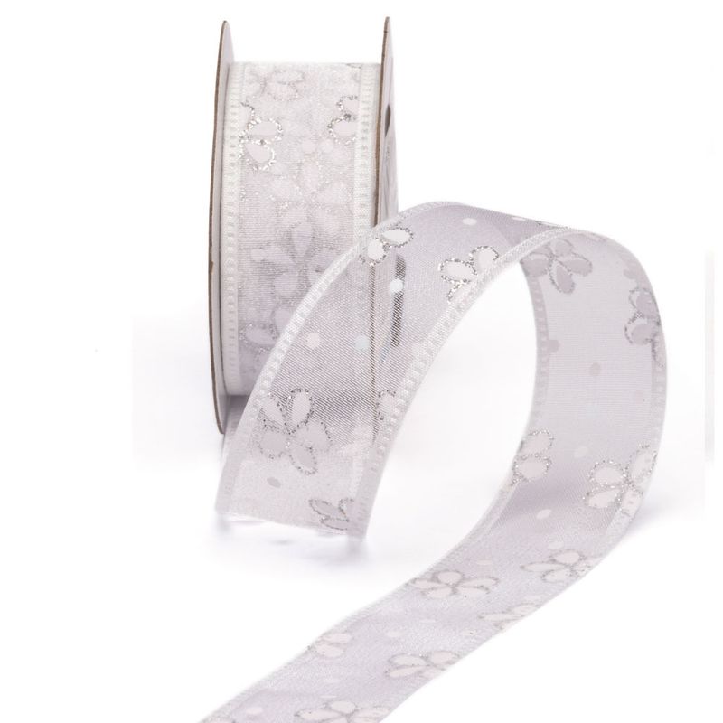 Fita Decorativa  LU-22 25mm branco