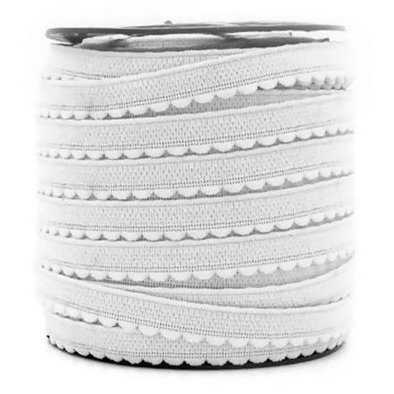 Elastico Tulipa Zanotti Nº12 11mm branco
