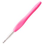 Agulha de Croche Luli Com Cabo Emborrachado 6,0mm