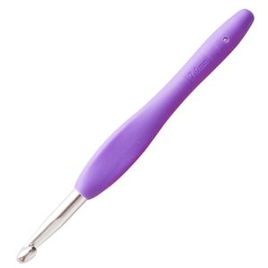 Agulha de Croche Luli com Cabo Emborrachado 7,0mm