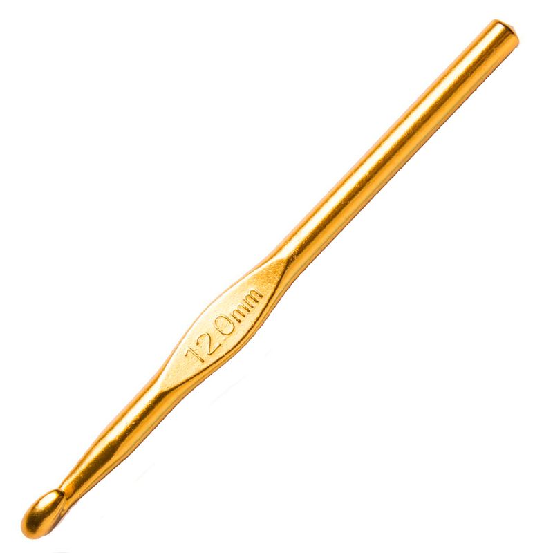 Agulha de Croche de Aluminio Luli 12mm