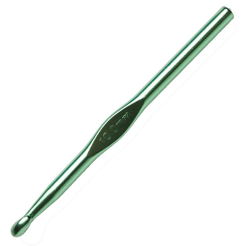 Agulha de Croche de Aluminio Luli 10mm