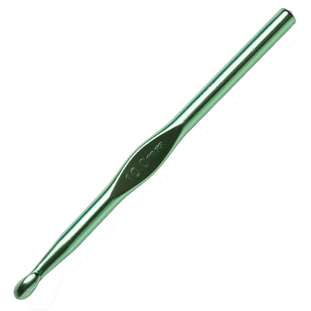 Agulha de Croche de Aluminio Luli 10mm