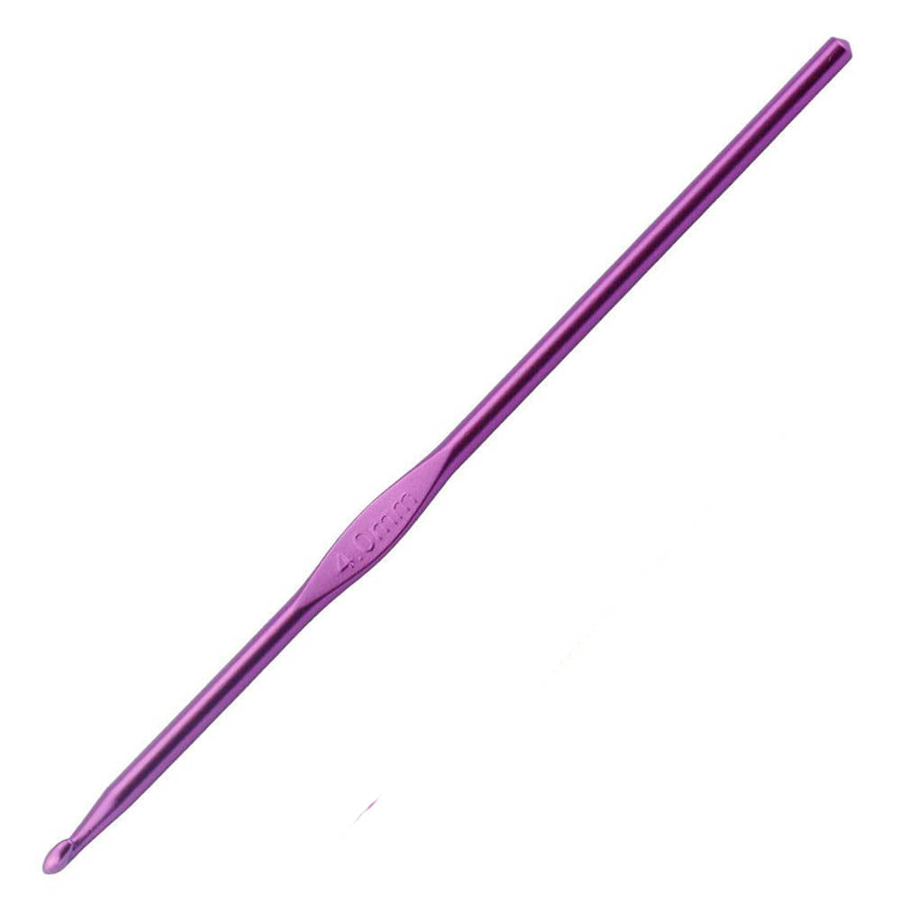 Agulha de Croche de Aluminio Luli 4,0mm