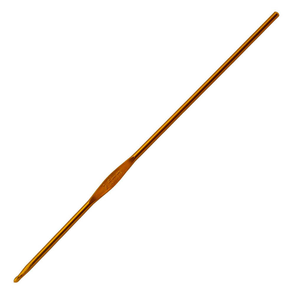 Agulha de Croche de Aluminio Luli 2,5mm