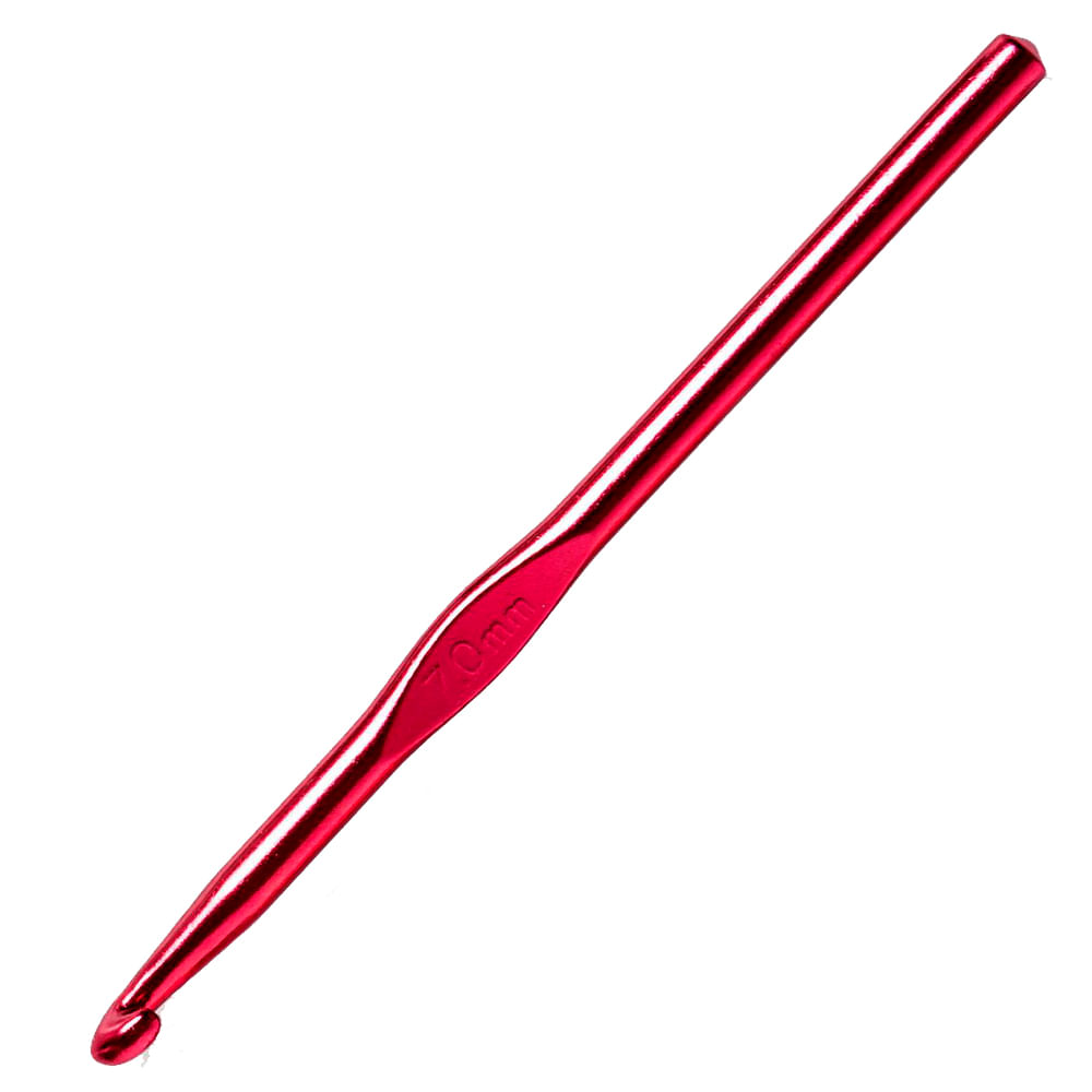 Agulha de Croche de Aluminio Luli 7,0mm